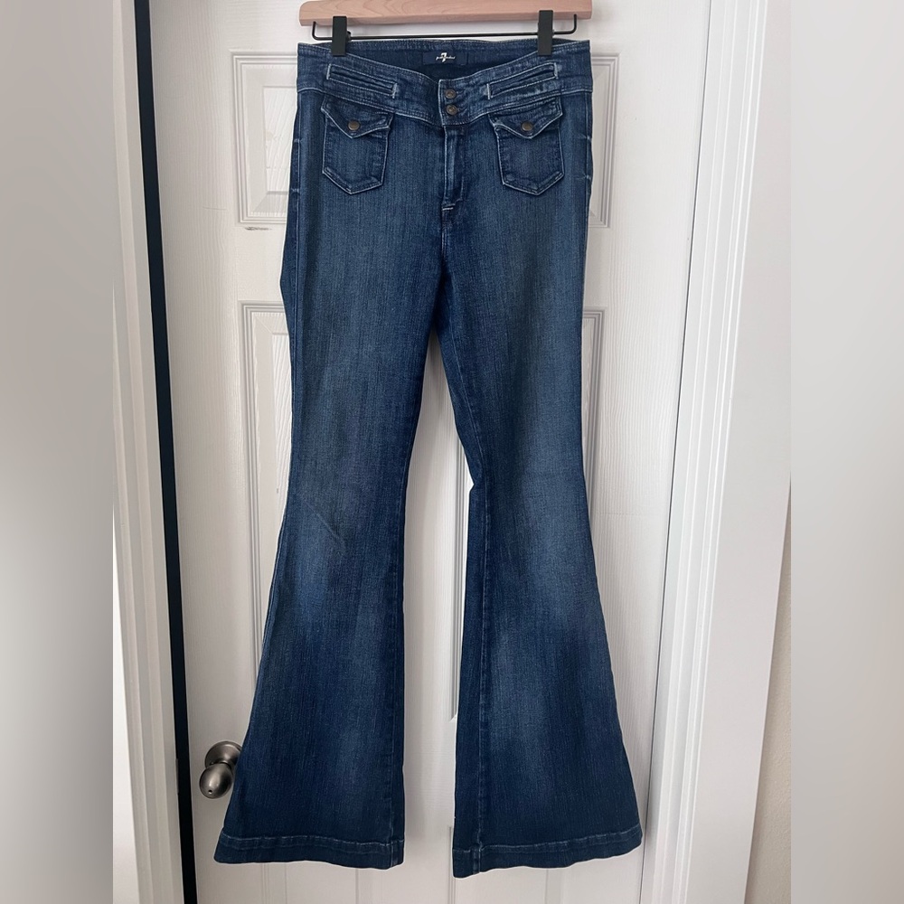 7 For All Mankind Flared Jeans